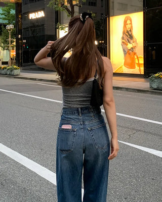 Camisole with flower pads
