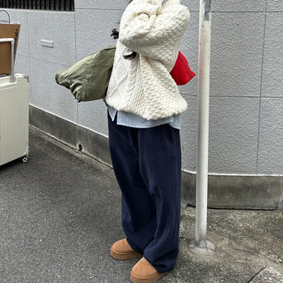 Daily Stripe Oversized Shirt