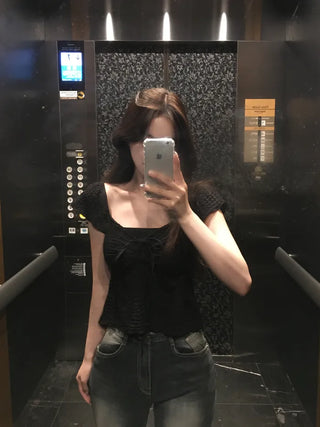 Ribbon Butterfly Blouse