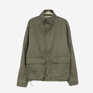 Pigmented military blouson