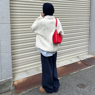 Daily Stripe Oversized Shirt
