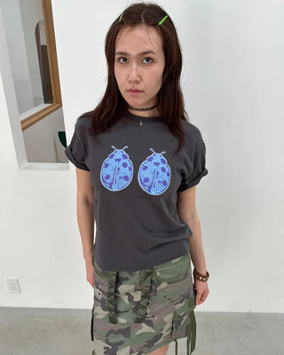 (ORIGINAL) Double Ladybird Half-Sleeve T-Shirt