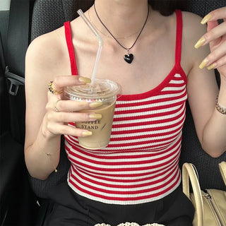 Striped color camisole
