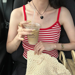 Striped color camisole