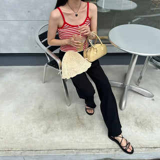Striped color camisole