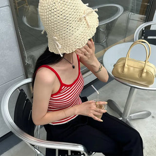 Striped color camisole
