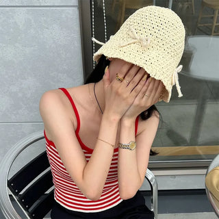 Striped color camisole