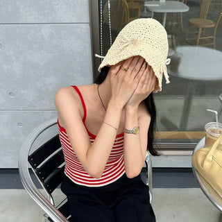 Striped color camisole