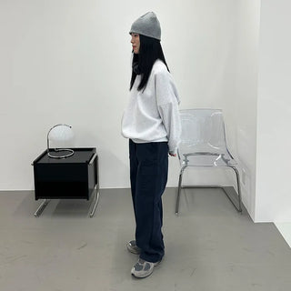 Round balloon sweatshirt