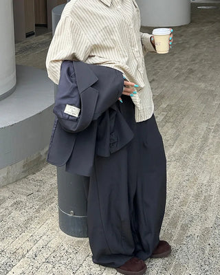 Ankle Dart Balloon Slacks