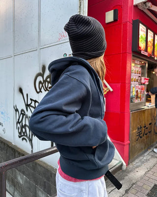 (ORIGINAL) Oversized Double Zip Hoodie (Fleece Lined)