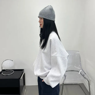 Round balloon sweatshirt