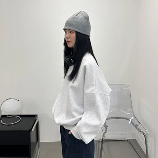 Round balloon sweatshirt