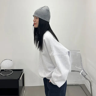 Round balloon sweatshirt