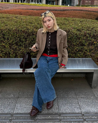 Scooped Neck Fleece Long T-Shirt