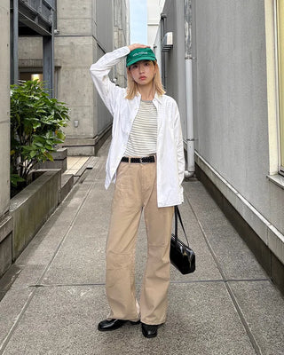 Vintage Wash Unique Stitch Pants