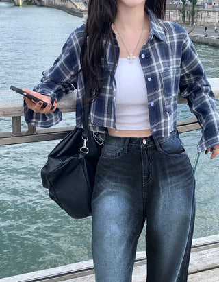 Daily check shirt (2 colors)
