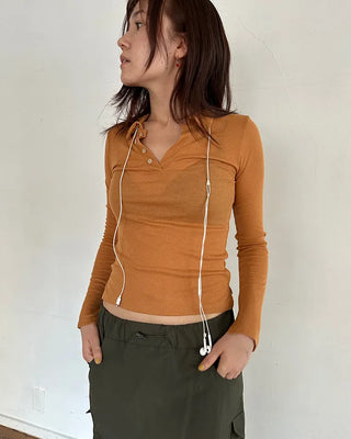 Johnny Color Slim Long T-Shirt