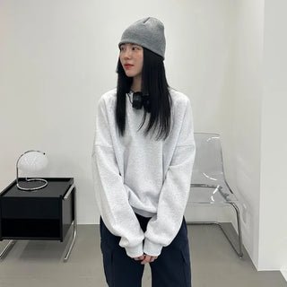 Round balloon sweatshirt