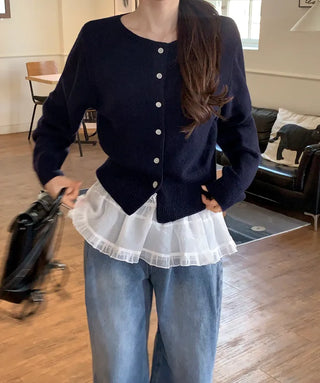 Daily knit cardigan