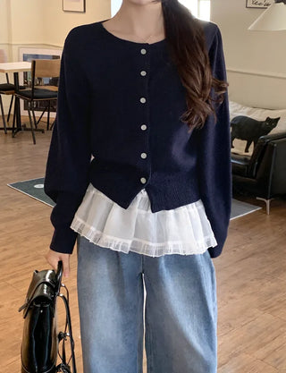 Daily knit cardigan