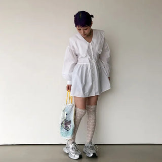Seller Long Sleeve Mini Dress