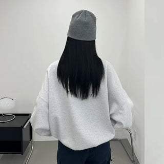 Round balloon sweatshirt
