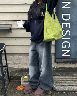 (Unisex) NY Unique Big Patch Zip-Up Hooded Parka