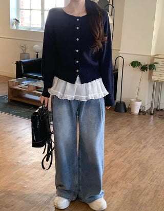 Daily knit cardigan
