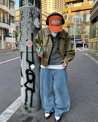 (ORIGINAL) Loose Fit Denim Pants