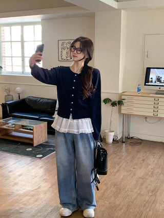 Daily knit cardigan