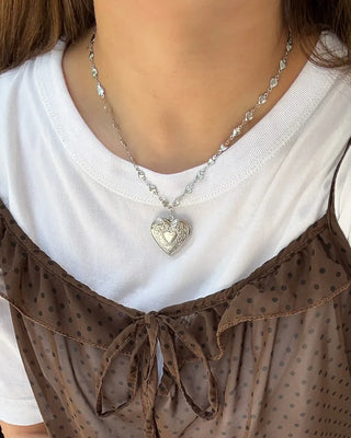 Big Heart Pendant Necklace