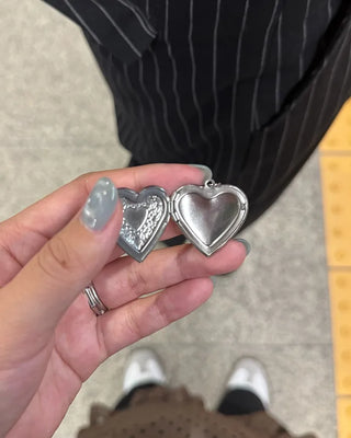 Big Heart Pendant Necklace