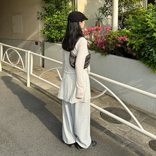 Flower Shirring Camisole Dress
