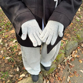 Solid Finger Hole Gloves