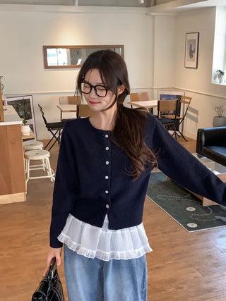 Daily knit cardigan