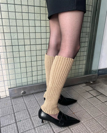 Ribbed Leg Warmers