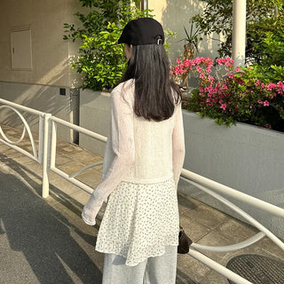 Flower Shirring Camisole Dress