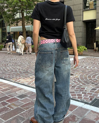 [1st Re-release] (ORIGINAL) Strawberry Lettering Slim T-Shirt