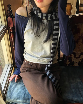 Colored cotton wide-leg pants