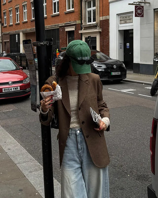 Oversized Melange Jacket