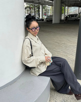 Ankle Dart Balloon Slacks