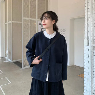 Frill blouse