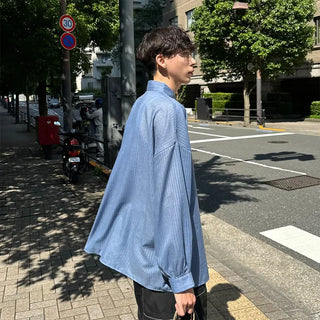 Summer Volume Stripe Shirt