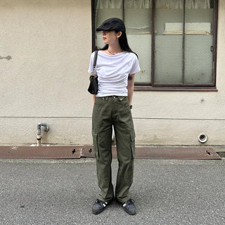 Shirred Off-Shoulder T-Shirt