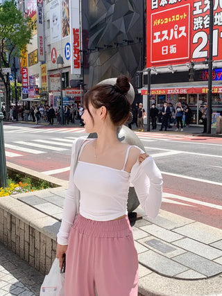 [SET] Sleeveless Bolero Set (7 colors)