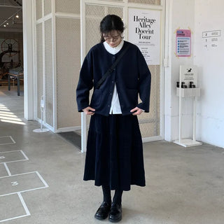 Frill blouse