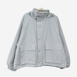 Oversized hooded blouson