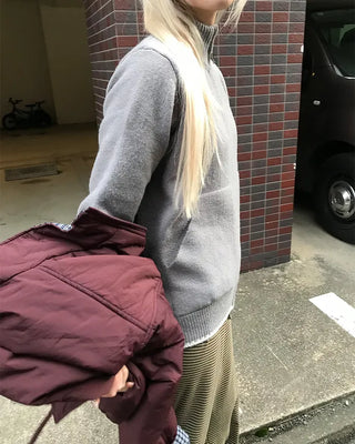2-Way Snow Knit Zip