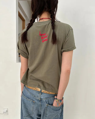 (ORIGINAL) Double Ladybird Half-Sleeve T-Shirt